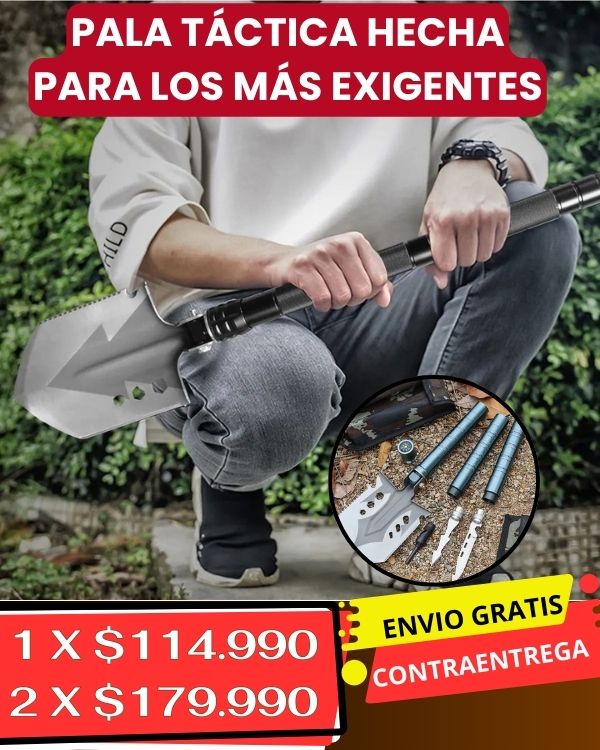 Pala Tactica Multiherramientas