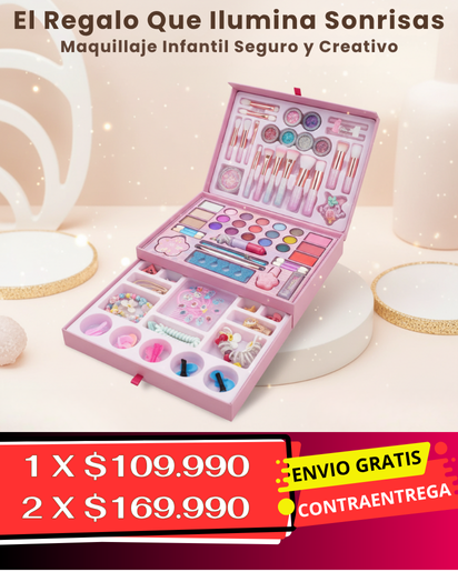 Set Kit De Maquillaje Niña