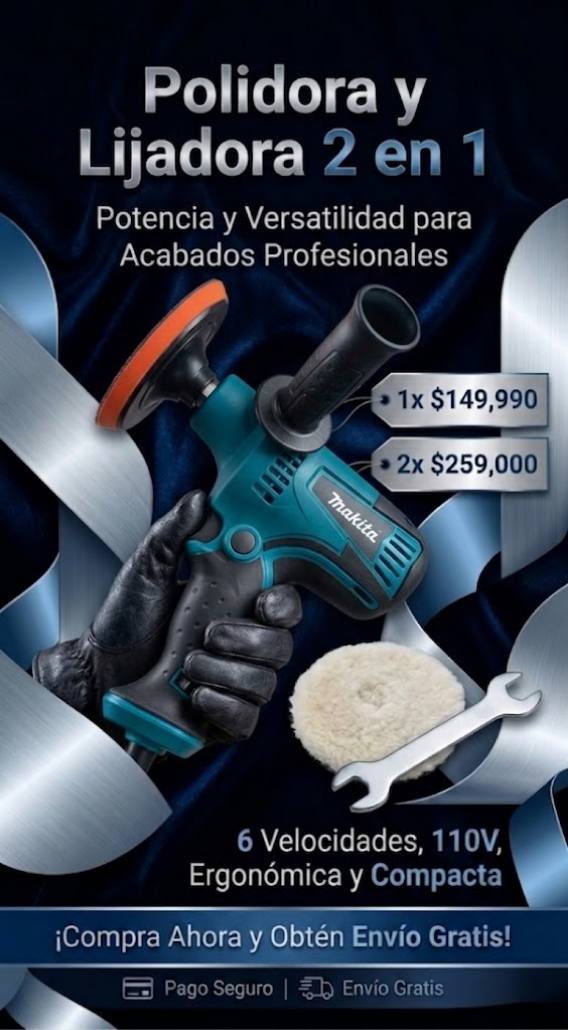 Polichadora Y Lijadora Mk 6 V