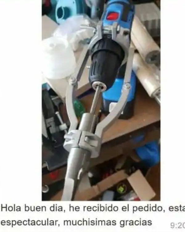 Adaptador Y Set X4 Brocas Para Madera