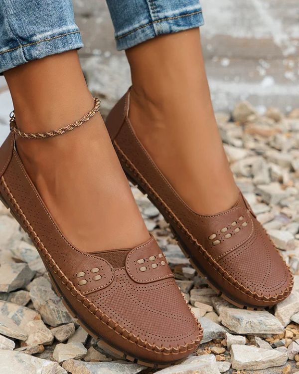 Mocasines planos