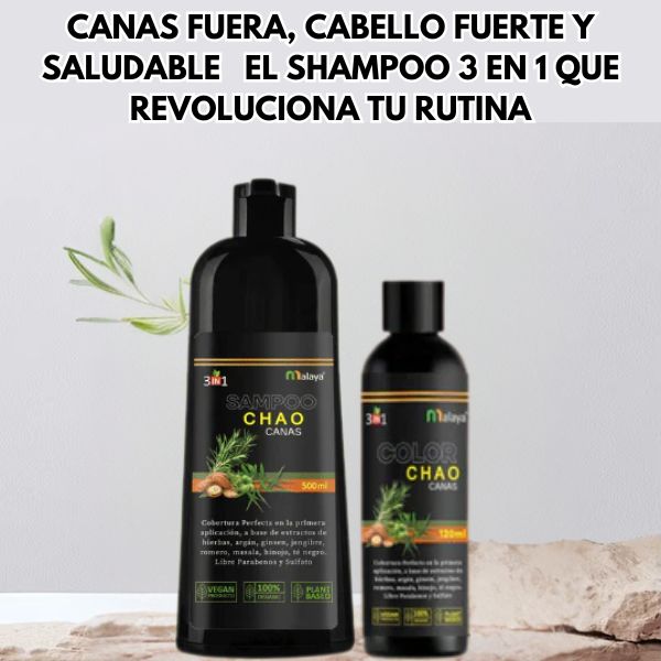 Shampoo Chao Canas Tratmiento