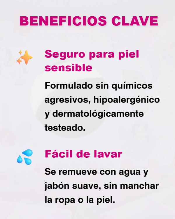 kit moñita y maquillaje para niñas