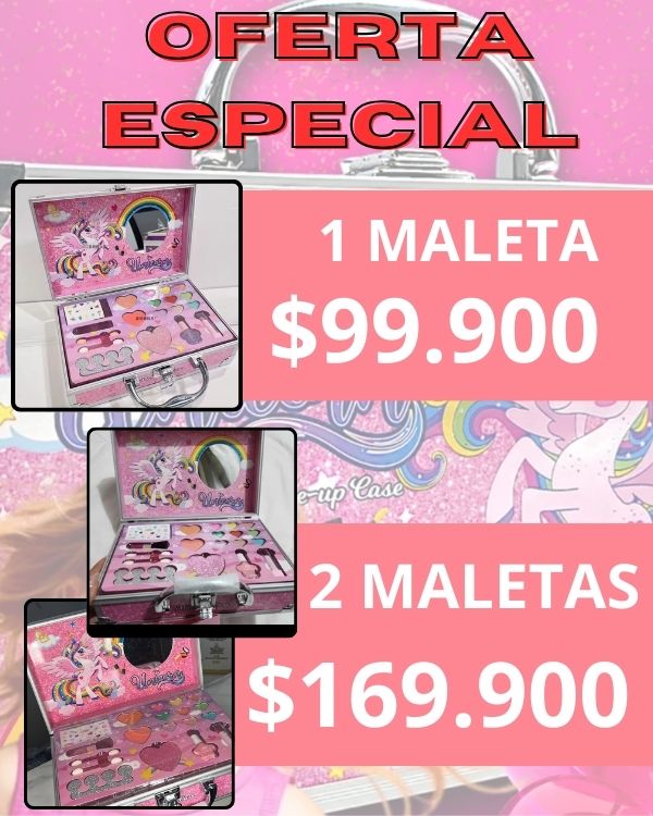 kit de maquillaje para niñas
