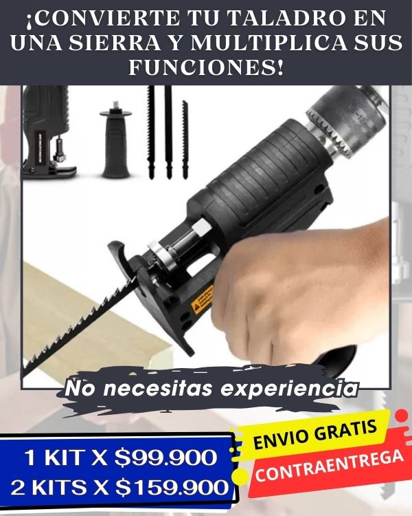 Convertidor De Taladro A Sierra Caladora