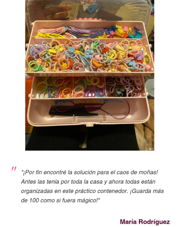 Organizador de moñitas