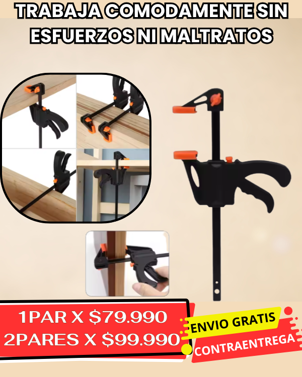 Prensa De Barra Para Carpinteria