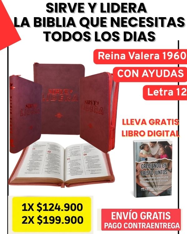 Biblia Sirve y lidera