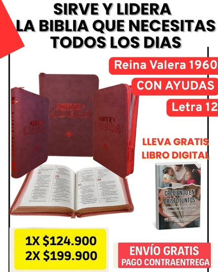 Biblia Sirve y lidera