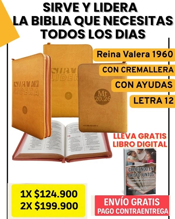 Biblia Sirve y lidera