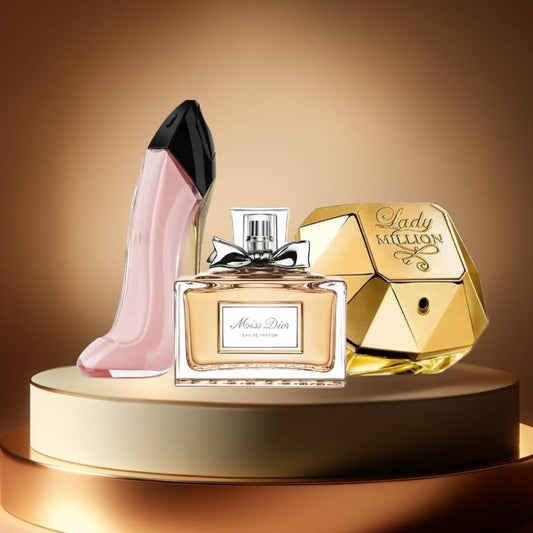 Good Girl Blush + Lady million + Miss Dior