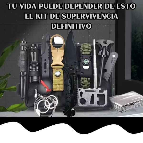 Kit supervivencia 15 en 1
