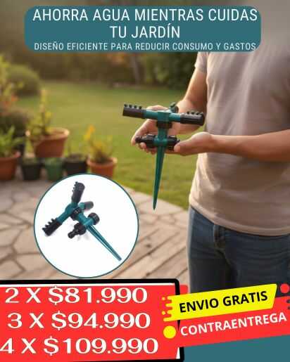 Rociador Surtidor De Agua Giratorio