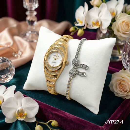 Kit Reloj +pulsera dama