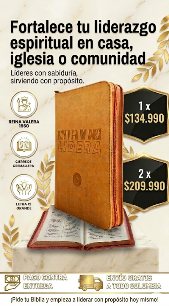 Biblia Sirve y lidera