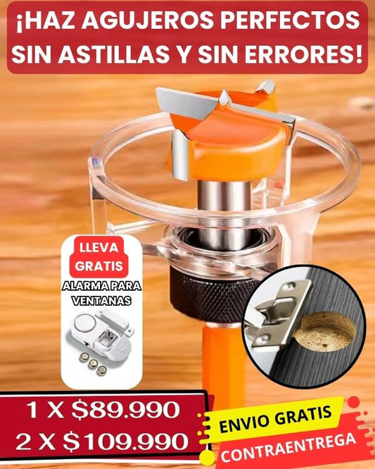 Broca Con Plantilla Para Bisagras
