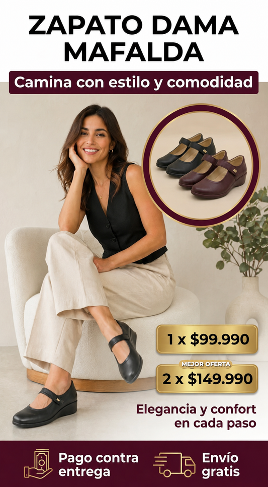Zapatos dama Mafalda