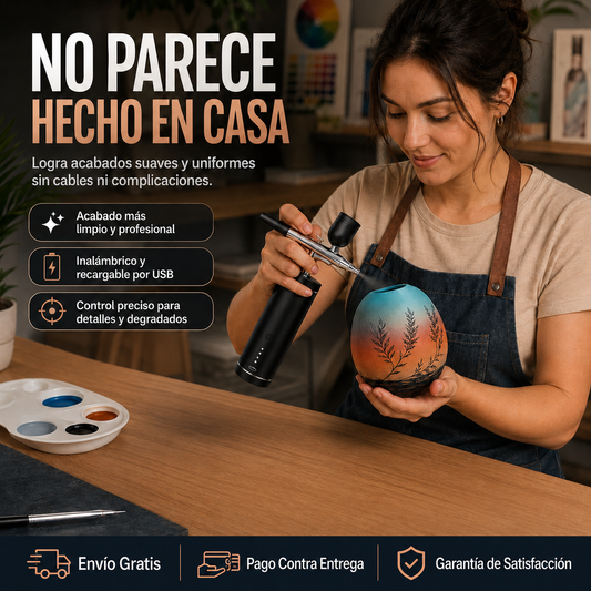 Kit De Aerografo Inalambrico