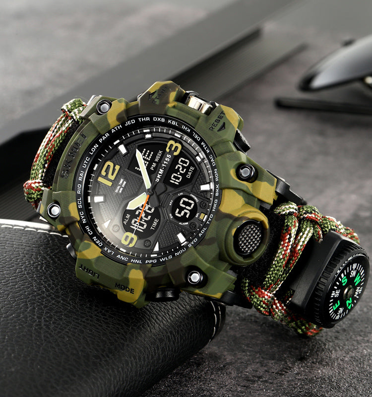 Reloj Skmei Supervivencia Tactico 1155