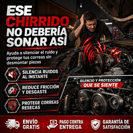 Reductor De Ruido Correa Del Motor