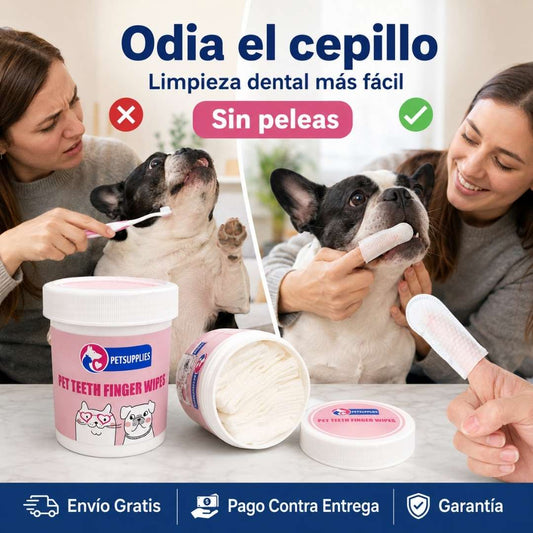 Toallitas Limpieza Doble Mascotas