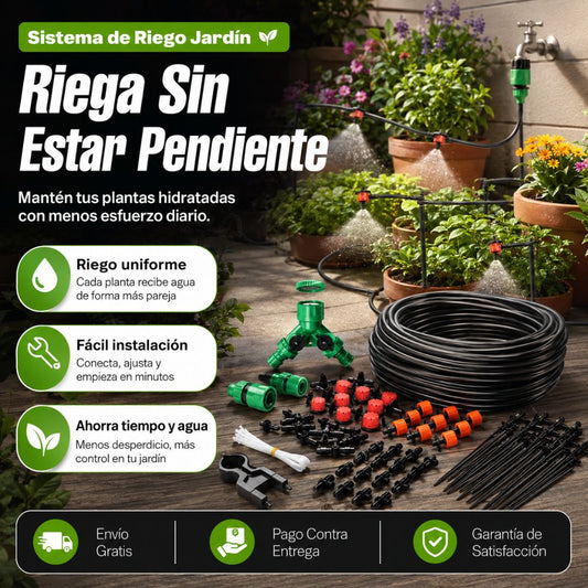 Sistema De Riego Jardin
