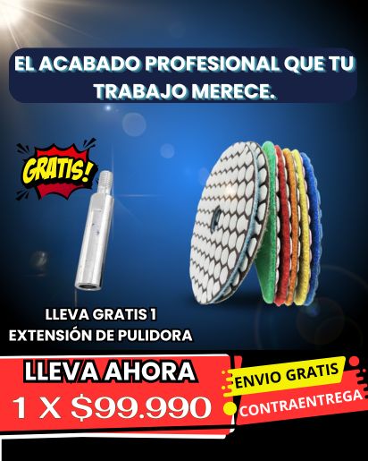 Almohadillas Pulido De Diamante