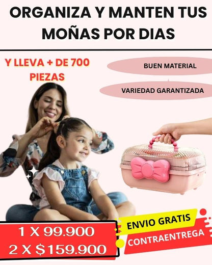 Organizador de moñitas