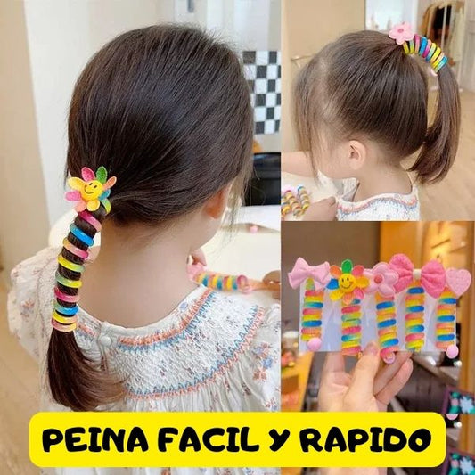 Moñitas Coloridas kit de 5