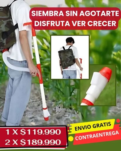 Esparcidor De Fertilizantes Con Mochila