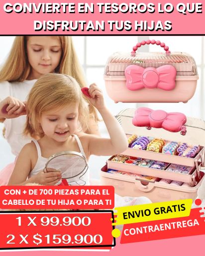 Kit Maleta de Moñitas