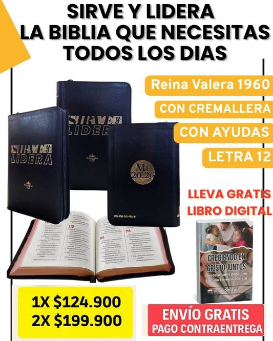 Biblia Sirve y lidera