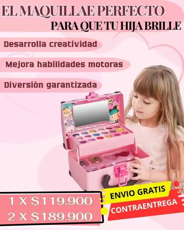 MAQUILLAJE PARA NIÑAS